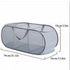 Large Capacity Foldable Laundry and Storage Basket for Clothes and Toys