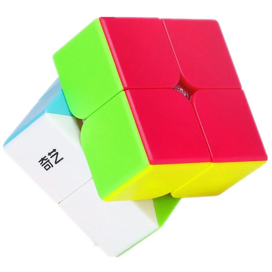 Activating Toys Qiyi Qy Speedcube Qidi S2 2X2 Magic Cube Stickerless Professional Puzzle Toys For Children Kids Gift Toy