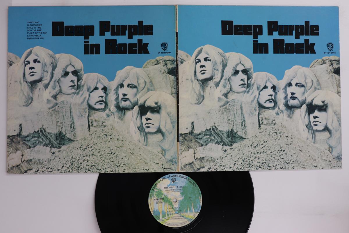 

LP Record DEEP PURPLE - In Rock P10108W WARNER BROS 1976 Japan Rock Used