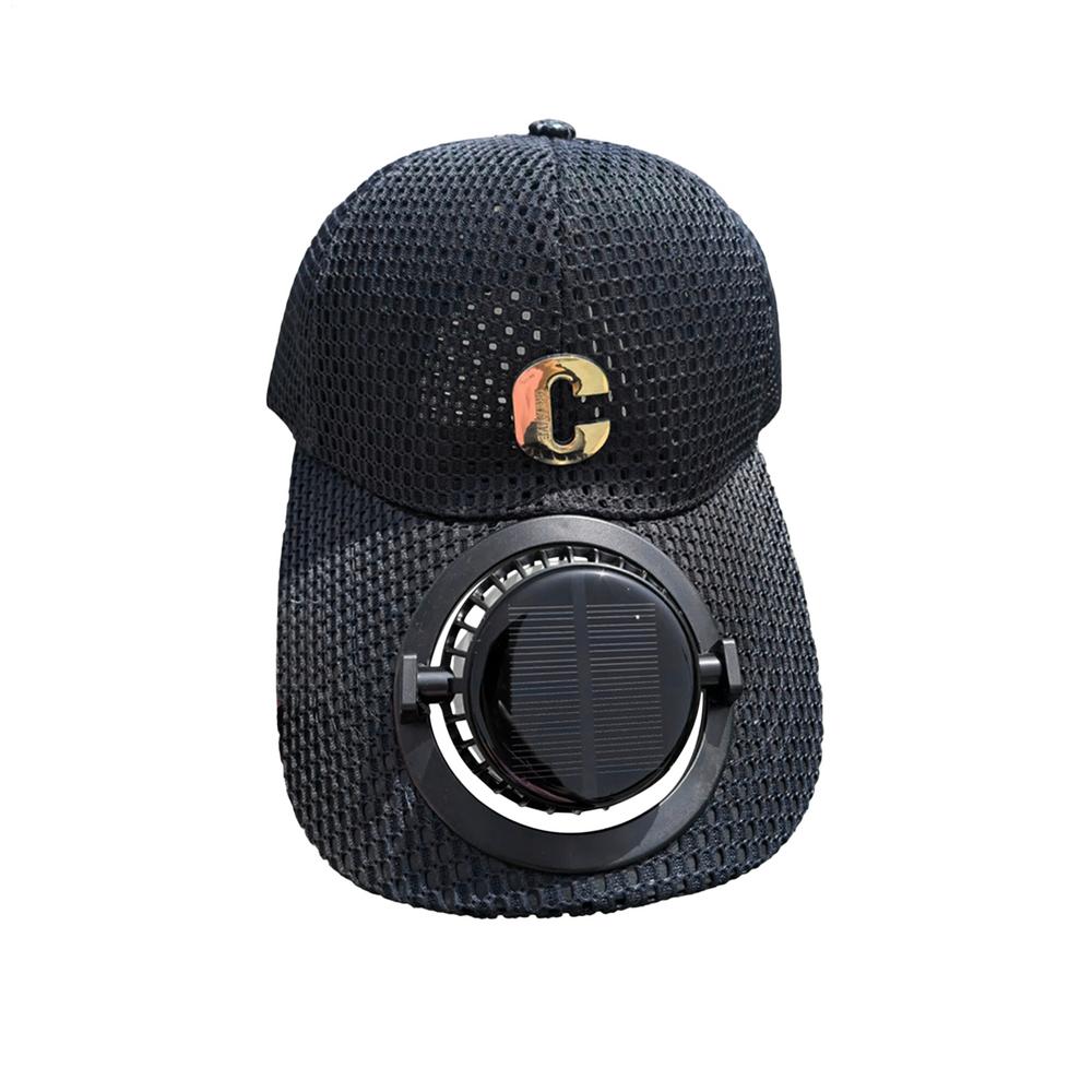 Solar Fan Hat USB Charging Solar Fan Sun Hat 3 Speed Sun Shade Duck Unisex Headwear For Outdoor Travel Camping Sports Cycling