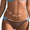 Bohemian Shell & Starfish Pearl Waist Chain for Beach Travel
