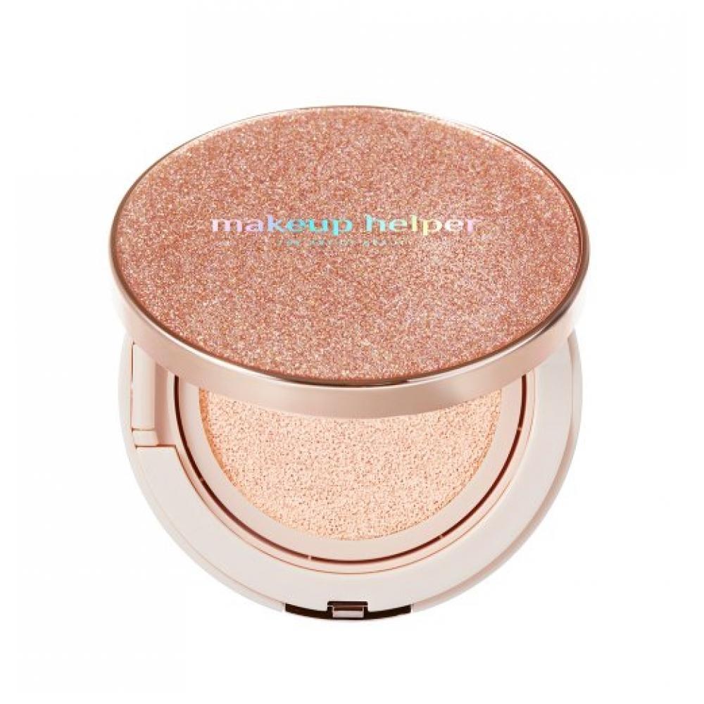 

Питательная ампула для макияжа Glow Cushion 23г Розовый глиттер No. 21 pitch