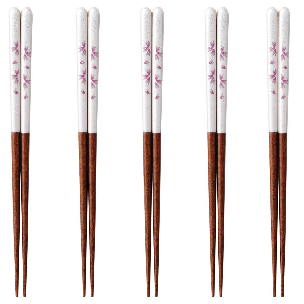 Happy Set of Dishwasher Made In PID7816 J-kitchens Chopsticks, 5, Material Wood, Safe, Japan,