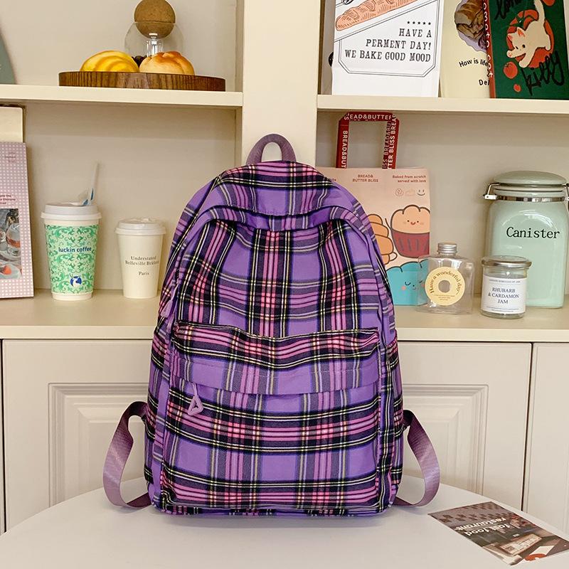 Schoolbag Schoolbag Female College Student 1011 New Autumn and Winter, Japanese Ins Style Retro Large-capacity Junior High School Backpack