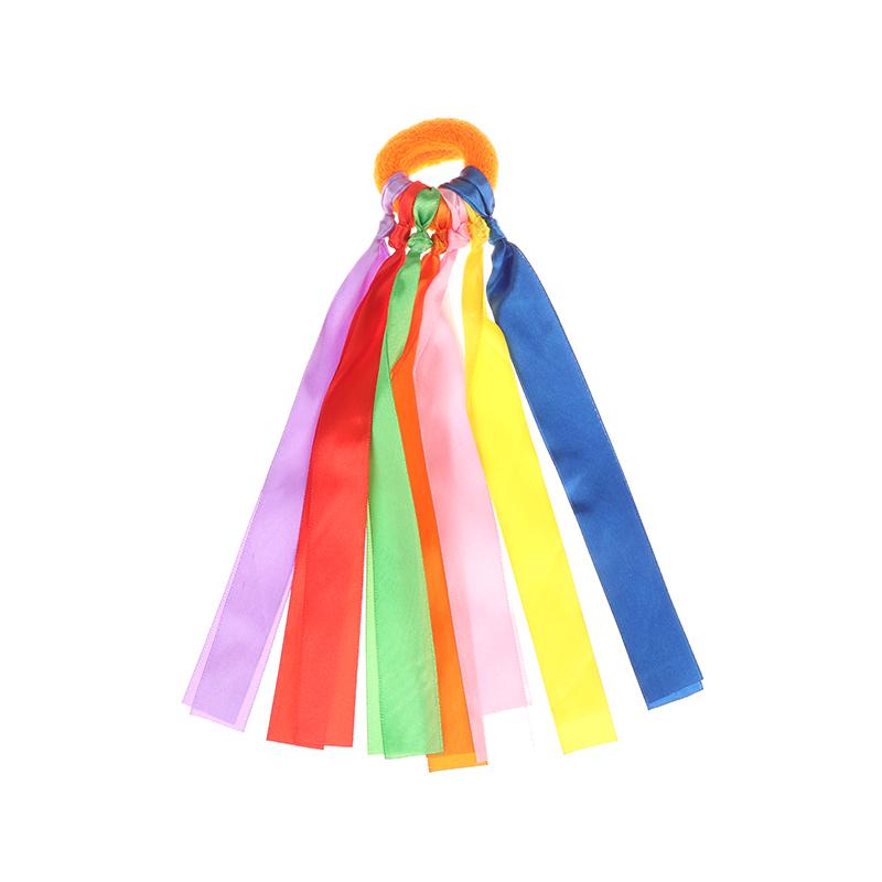 Children'S Wrist Ribbon Team Sports Pompom Cheerleading Big Match Pom Club Dance Props Elastic Bracelet With Elastic Rope