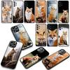 Phone Cover for Apple iPhone 17 16 15 11 Pro XS Max XR 6 7 8 Plus + SE 2020 5 16E Case Anime fox funny foxs cute Casing