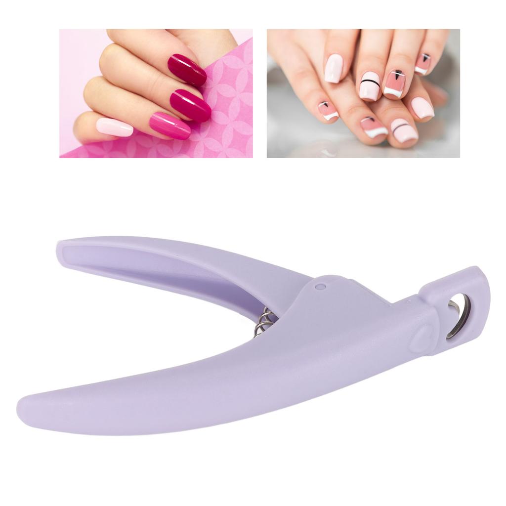 Acrylic Nail Clipper Professional Stainless Steel Nail Tip Cutter False Nail Trimmer Manicure Tool