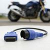 Universal 38Pin to 16Pin OBD Connection Cable PVC 38Pin OBDII Equipment Cable Obdii Reader Cables Suitable for Vehicle