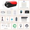 New 12V 24V Diesel Air Heater 5kw Diesel Parking Heater For Boats Caravan Rv Camper Bus Truck With Lcd Display Remote