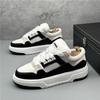 Trend Herrars Klumpiga Sneakers Vita Andningsbara Mesh Sport All Match Platåskor Casual Utomhus Jogging Promenad Platta