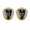 1/2pcs Car Accessories Metal Shield Body Trunk Emblem Stickers For Mazda RX7 RX8 626 BM BL BK GH GJ GL MX3 MX5 CX30 MS Skyactiv h4