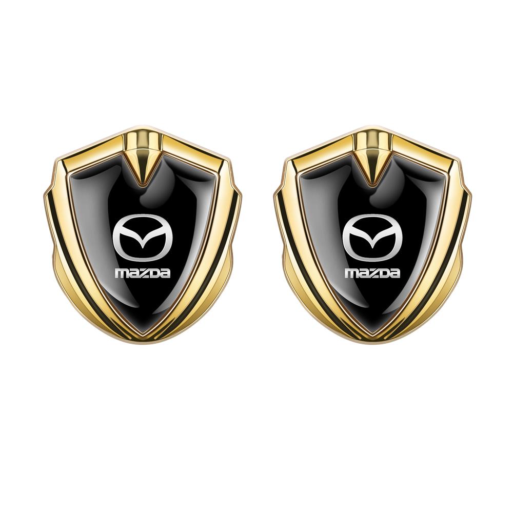 1/2pcs Car Accessories Metal Shield Body Trunk Emblem Stickers For Mazda RX7 RX8 626 BM BL BK GH GJ GL MX3 MX5 CX30 MS Skyactiv h4