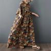 Summer Round Neck Shoulder Dress