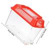 Tragbarer Mini-Fischbehälter Kunststoff Handheld-Aquarium für Goldfische Betta Kleine Wassertiere Transparent Sicher Einfaches Design