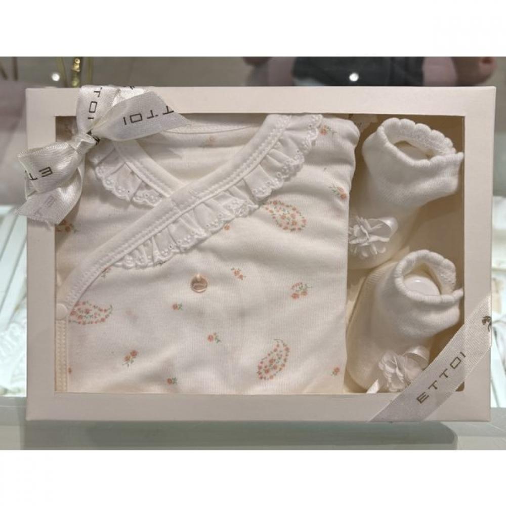 

Ettoi Baby Suit X Socks Set 07s117981s4 Ivory/3M(65)