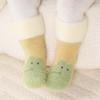 Winter Baby Plush Socks Thick Fleece Looped Floor Sock Cute Cartoon Newborn Warm Thermal Sock Indoor Children