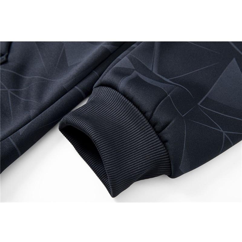 Men's Winter Fashion Casual With Thick Lambskin Fleece Hooded Cardigan Jacket