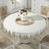 Style Round Tablecloth Elegant Crown Table Cover Kitchen Table Cover Kitchen Table Decorative Table Cover | Layer
