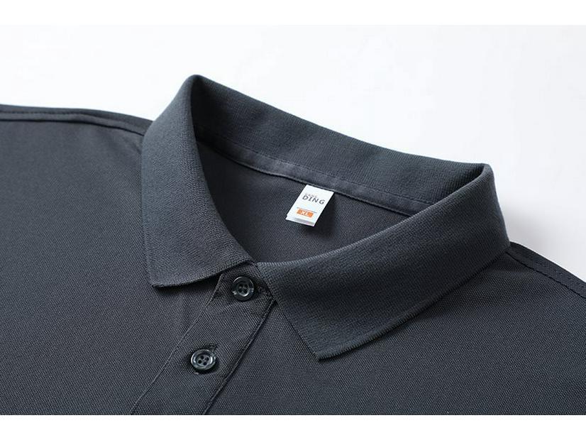 Polo Casual da Uomo 2026 ad Alta Elasticità - Manica Corta, Fine Cotone Imitazione, Collo a Revers.