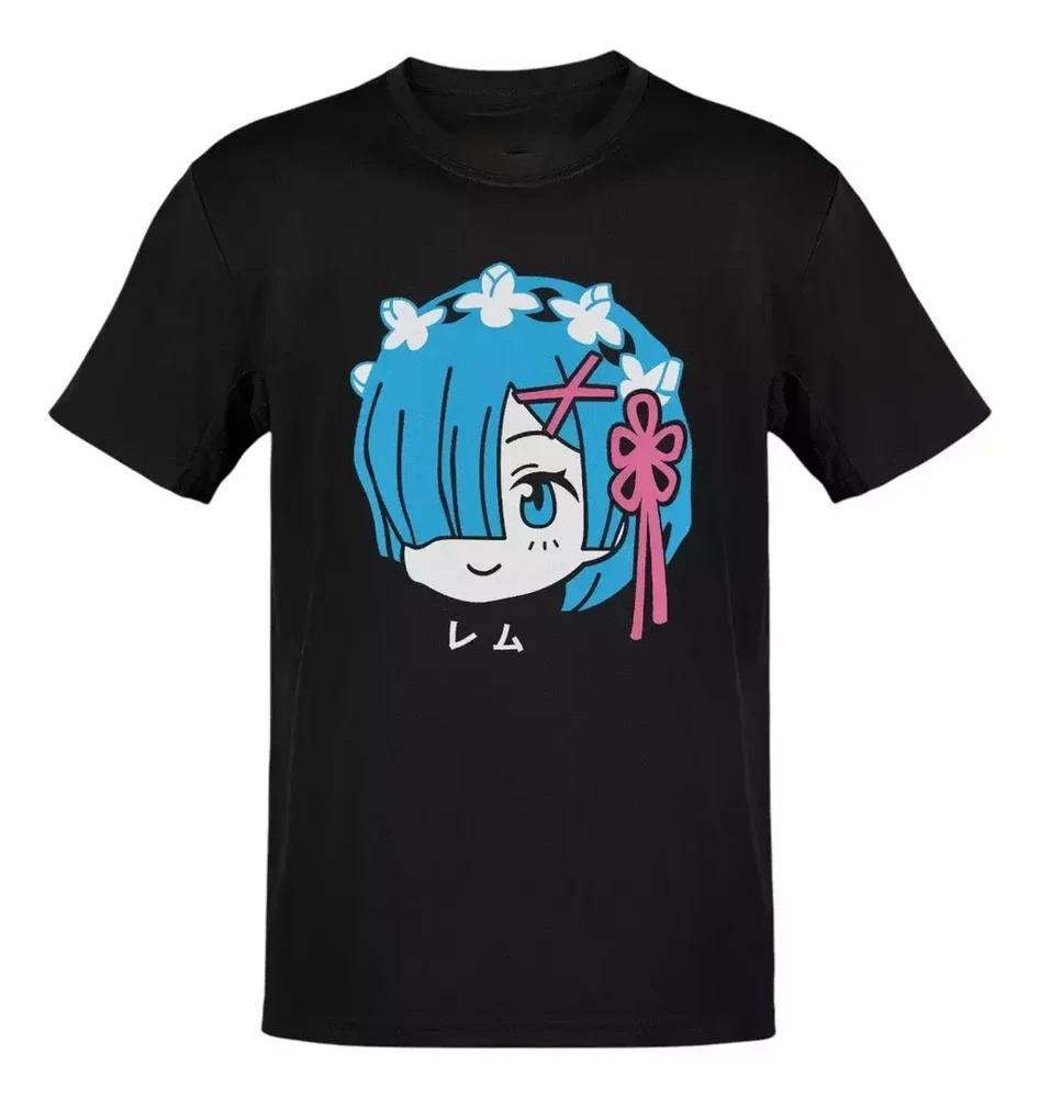 Anime Re Zero Rem Chibi TShirt Size S4XL Gift For Friends S