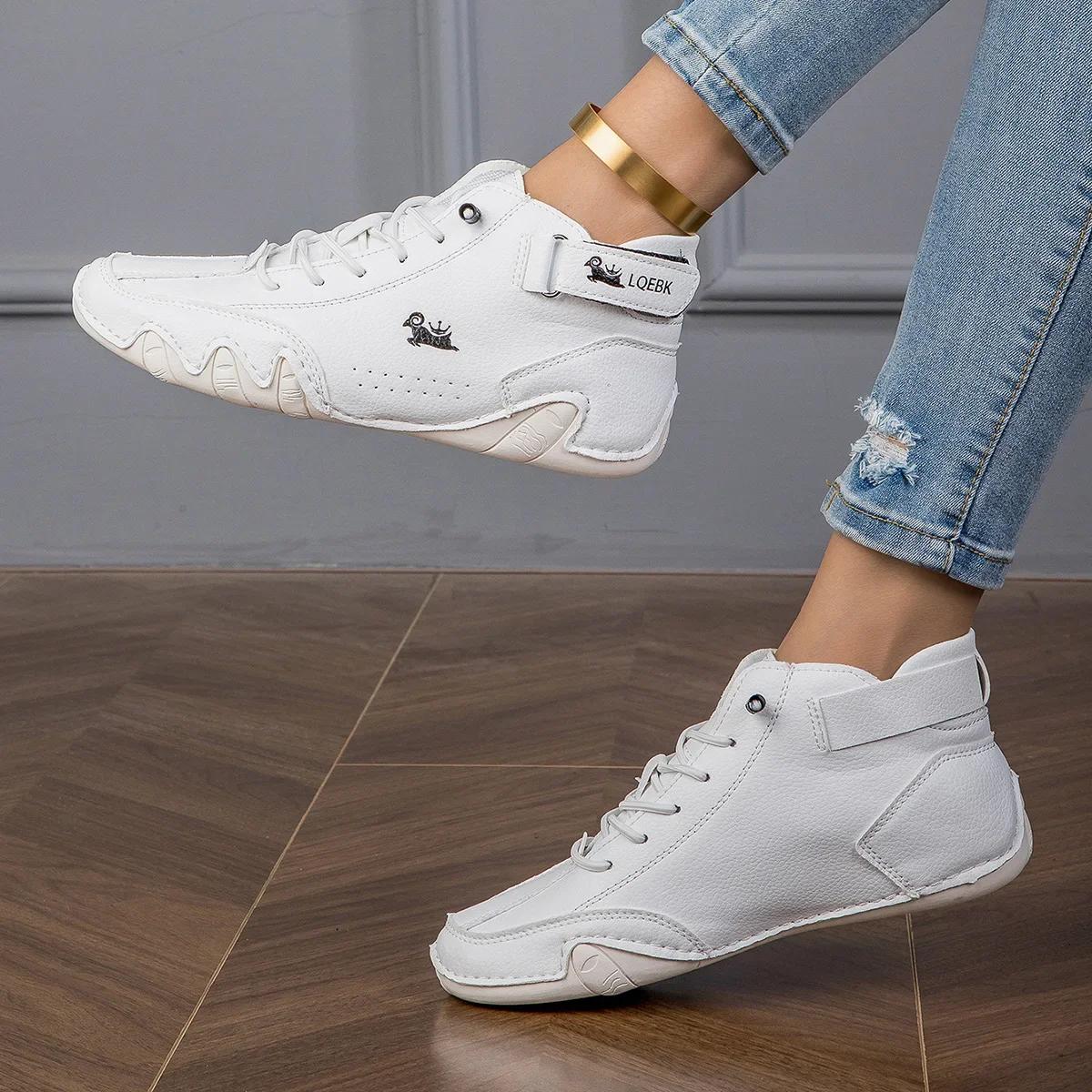 Retro High Top Women s Boots Denim Knight Women s Shoes 2025 New High Quality Multifunctional Women s Loafers Platform Boots 36 4859₽