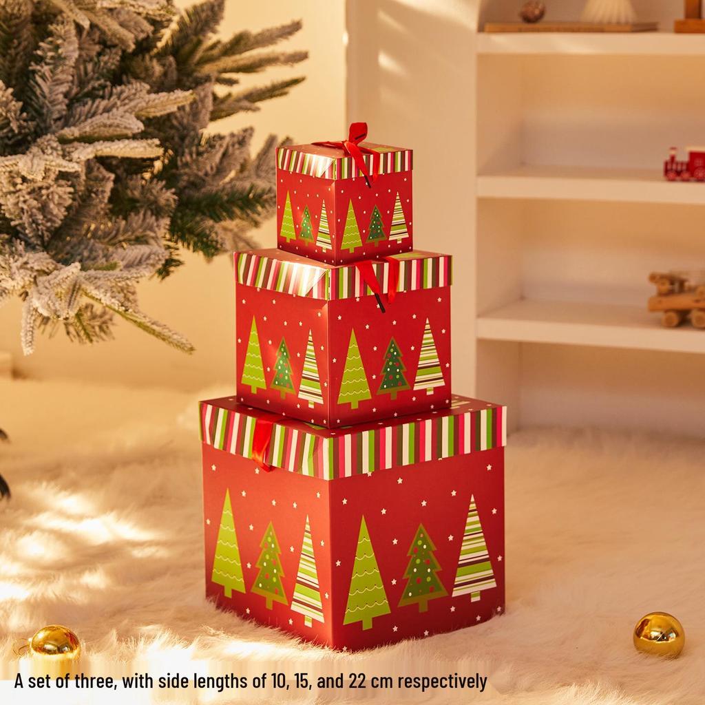 Christmas Candy Ornament Gift Box - Folding Paper Packaging