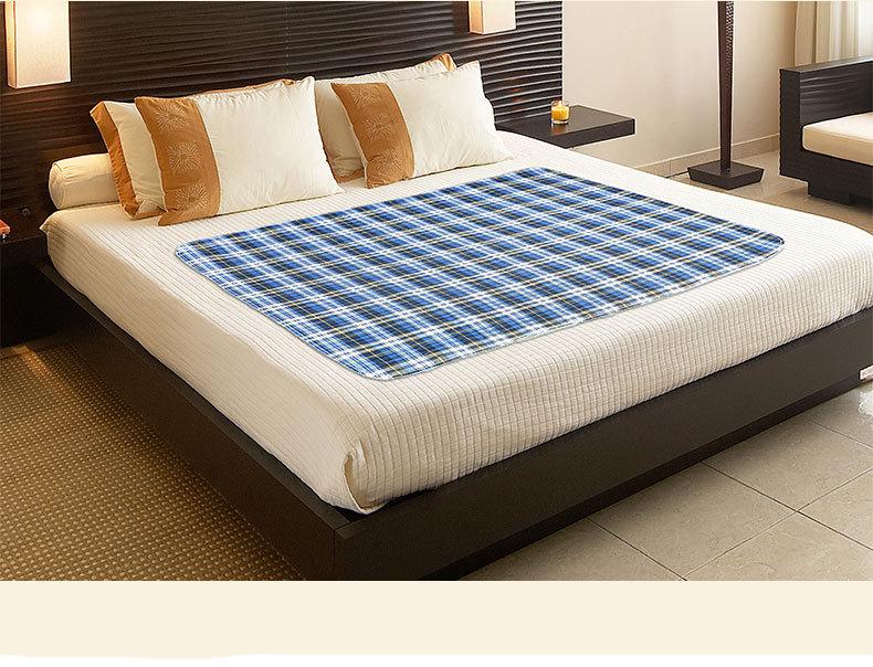 Washable Leakproof Incontinence Pad for Adults - Breathable, Large Size Absorbent Bed Sheet for Elderly and Paralyzed Patients.