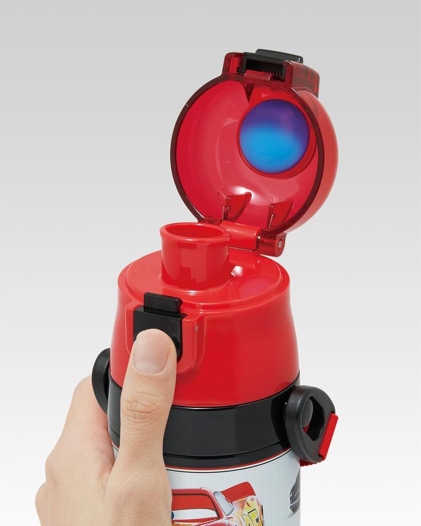 Skater Children's Water Bottle, 470ml, Disney Cars Design, Size 25, Boys, Insulated, Stainless Steel, Lightweight, Sports Bottle, Kids' Water Bottle,