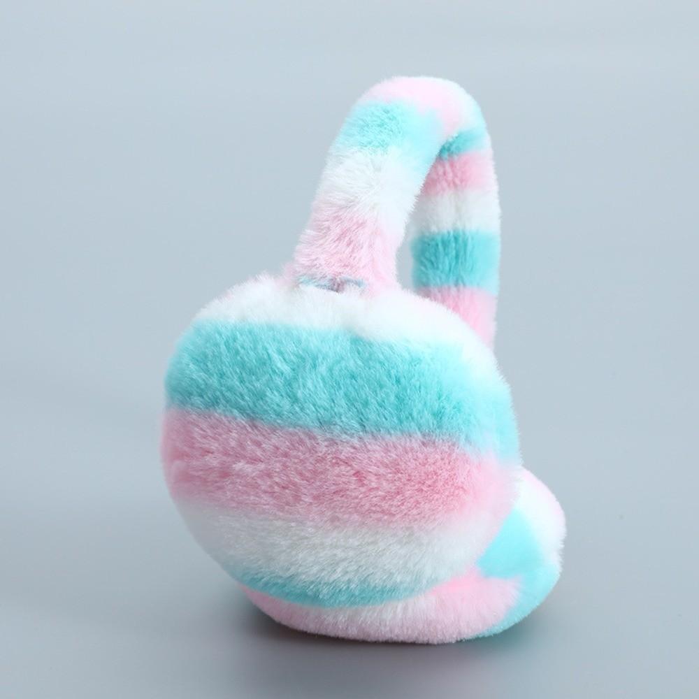 

Утолщенные мягкие плюшевые наушники Защита ушей Искусственный мех Наушники Грелка для ушей Для женщин мужчин Для улицы D