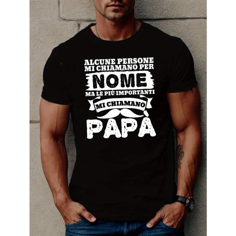 

Европейские размеры Подарок отцу Мужская футболка с коротким рукавом Летняя футболка Топ S чёрный
