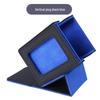 Large Capacity Leather Card Storage Box with Diamond Pattern for Pokémon & Three Kingdoms Kill Game Cards