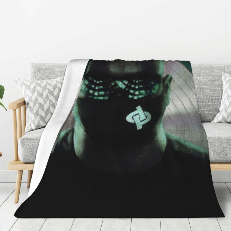 Custom 3D Printed Jul French Rapper Blankets Breathable Soft Flannel Summer Throw Blanket for Sofa Outdoor Bedding