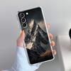 Phone Case For Samsung Galaxy S26 S25 S24 S23 S22 Ultra S20 S21 FE 5G Plus Soft Clear Cover Mountain Peaks Landscape