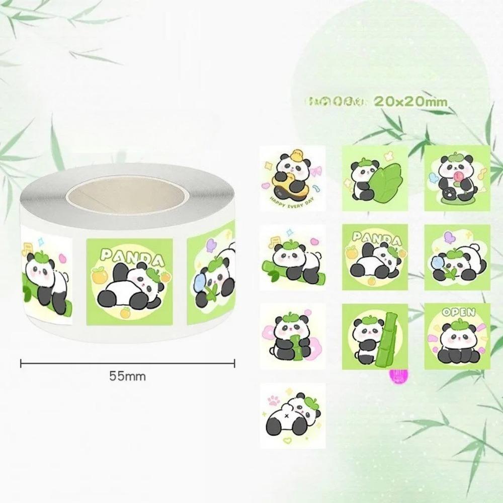 300Pcs/roll Kawaii Cartoon Black Cat Sticker Bubble Mailer Sealing Stickers Deco Labels Fun Cute Stationery DIY Decals for Kids