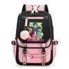Large Capacity Schoolbag with Shoulder Strap; Student Three-piece Pencil Case Set