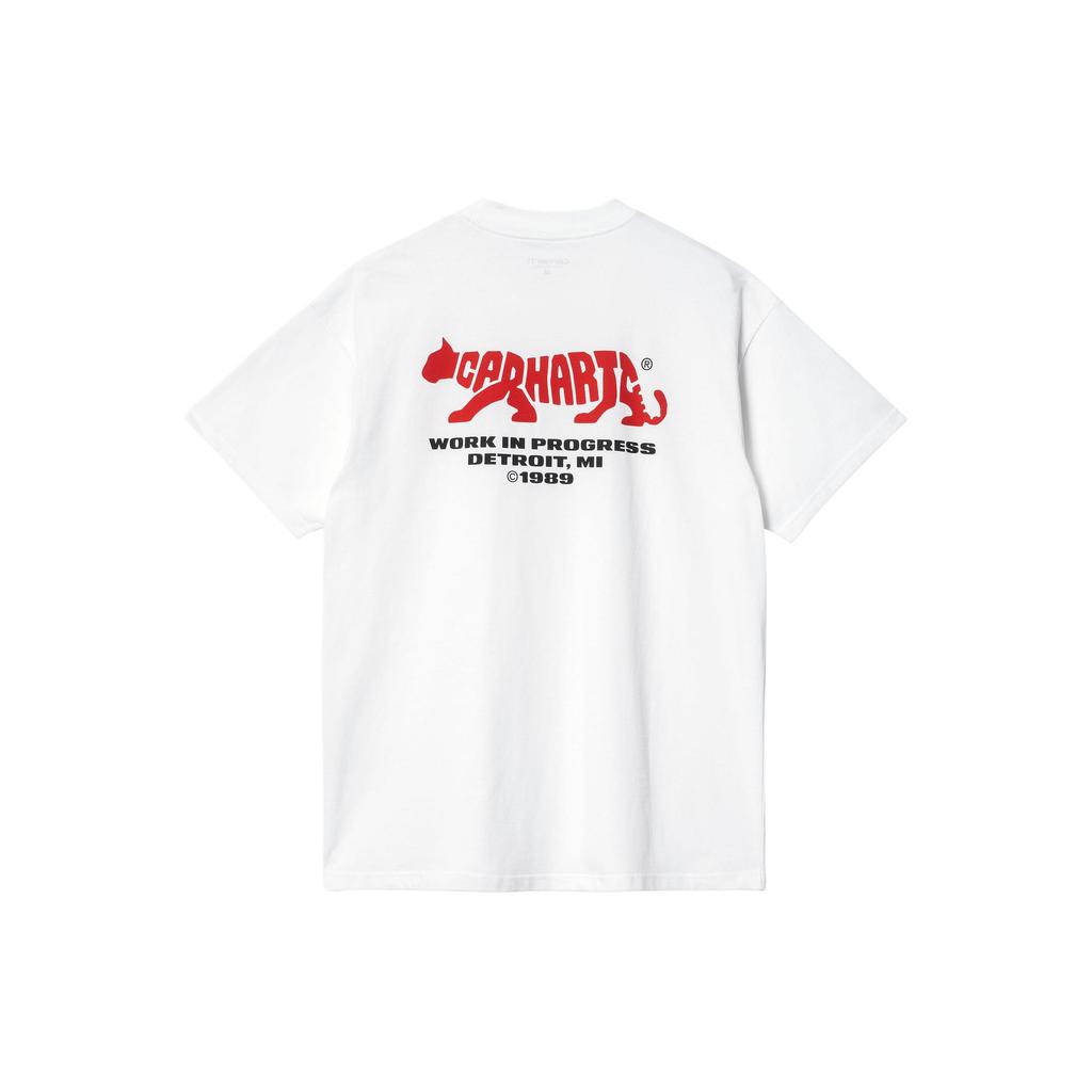 Carhartt WIP SS24 S/S Rocky T-Shirt Loose Fit Short Sleeve Men Tops White I033258-02-XX