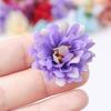 10/30Pcs Artificial Flowers Heads 3cm Fake Flower for Home Decor Wedding Decoration DIY Wreath Scrapbook Craft Gifts Accessories