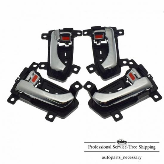 Ide Door Handles Chrome Front Rear Left Right Set For Kia Sportage 2011-2016