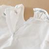 Girls' Cotton Long Sleeve Top Ages 2-6 Lovely Ruffle Collar Casual Style Children's Clothes