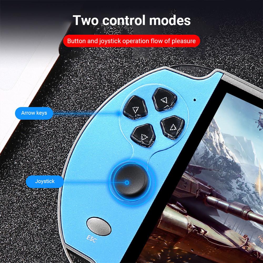High-definition Large Screen Nostalgic Dual Joystick Game Console Built-in 10000+ Classic Game Handheld Game Console