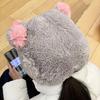 Kawaii Cosplay Prop Wild Boar Head Plush Hat Demon Slayer Hashibira Inosuke Warm Headgear Japanese Style Stuffed Anime Xmas Gift