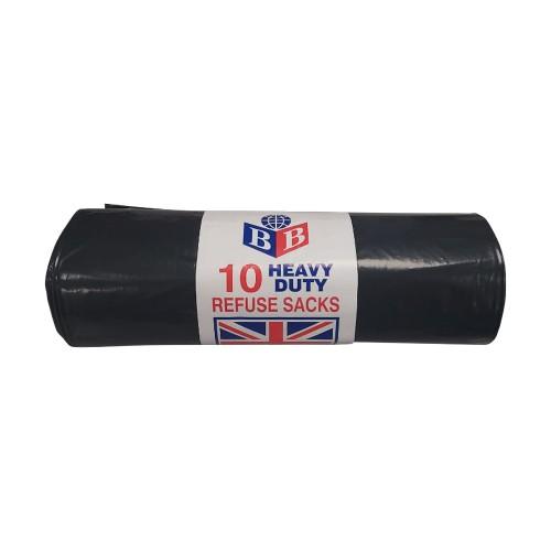 Heavy Duty Dustbin Liners 10pk