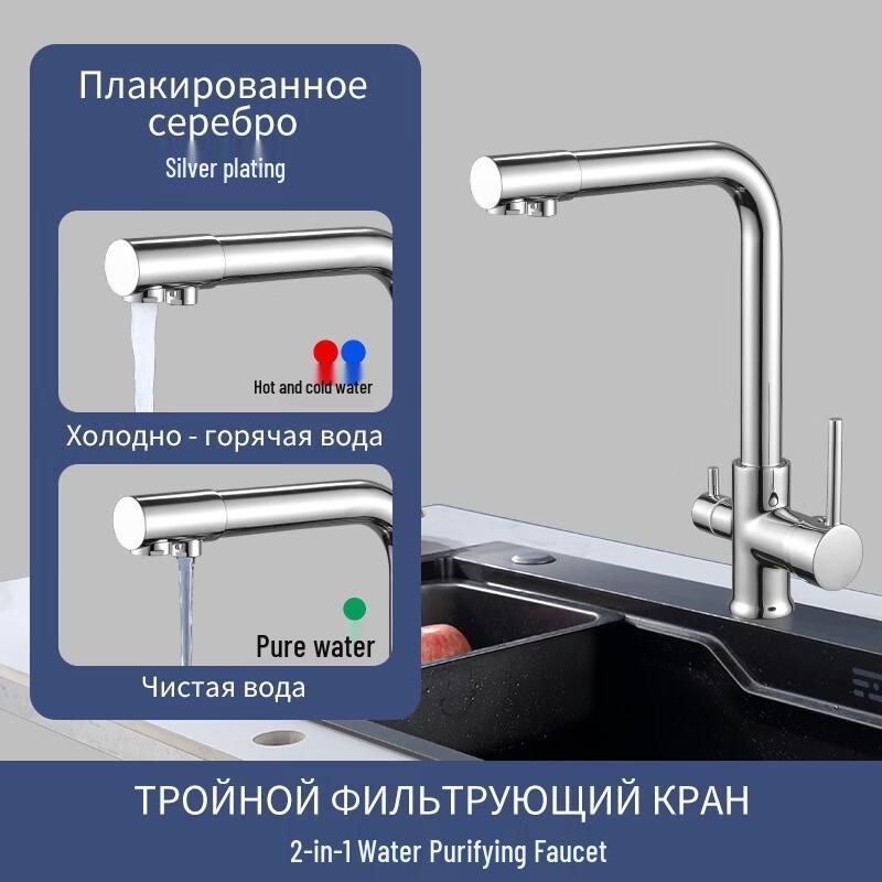 TLXT Designer Pull-Out 2-in-1 Water Purifier Faucet