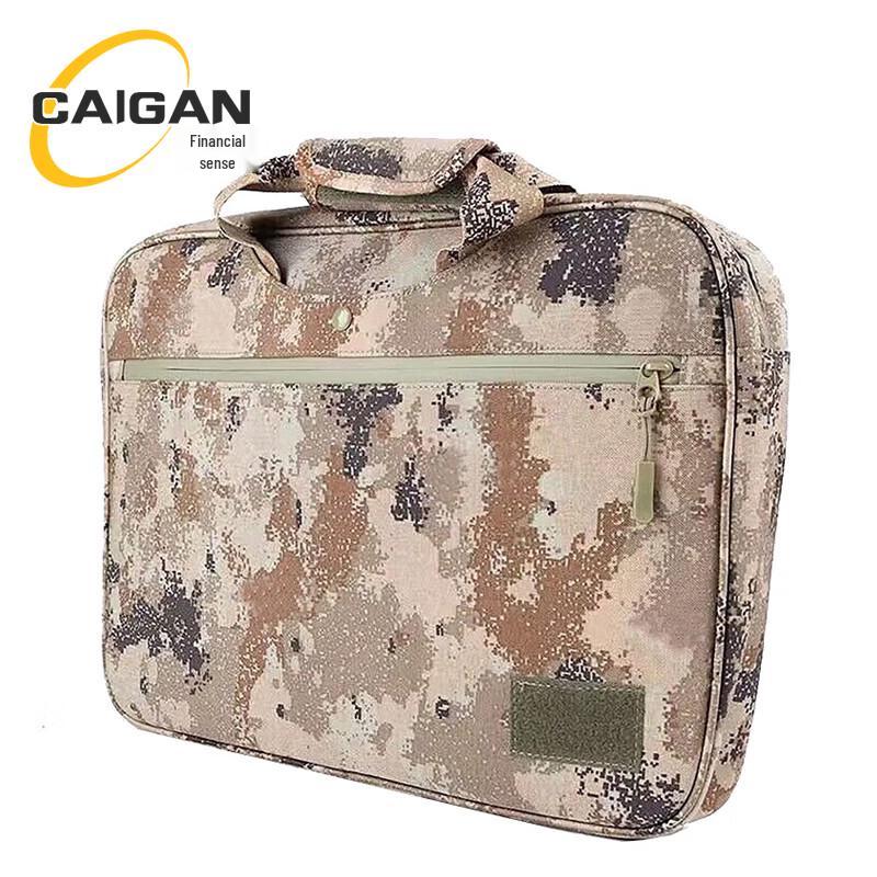 Cai Gan Camouflage Laptop Briefcase