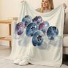 Soft Flannel Blanket Non-Pilling Watercolor Style, Warm Cozy Home Blanket, All Seasons, Holiday Decor (Halloween & Christmas)