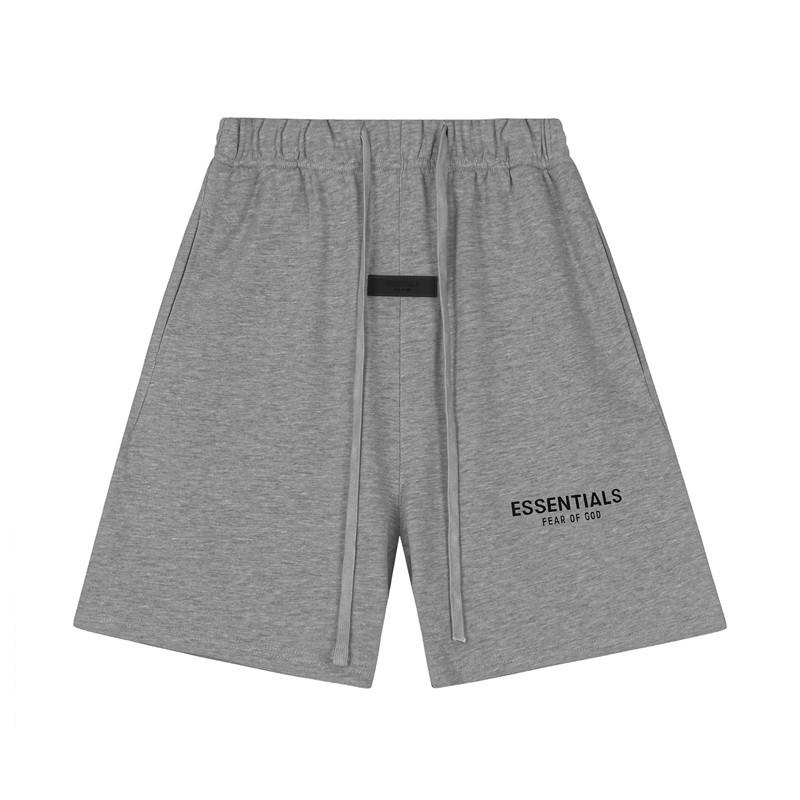 FOG ESSENTIALS Unisex Loose Silicone Print Casual Shorts