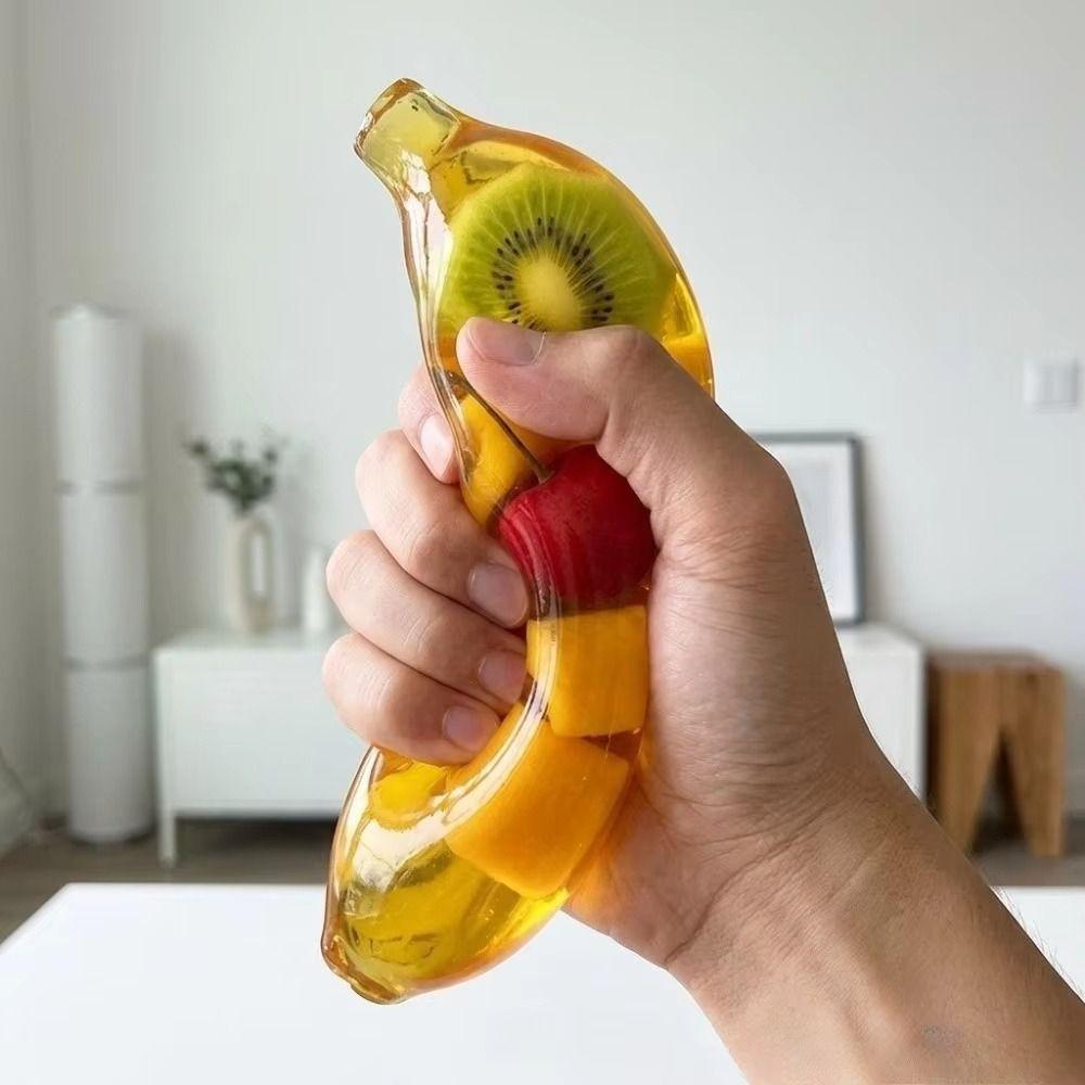 Sensory Maltose Banana Squeeze Toy Release Hand Slow Rebound Toy Sensory Play