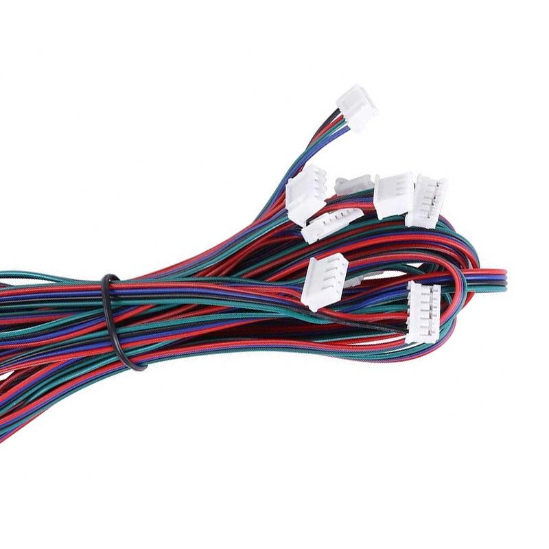 3D Printer Stepper Motor Cable, 6-pin To 4-pin Female, DuPont/XH2.54 Connector
