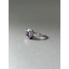 Used No. 12 amethyst ring asscher cut