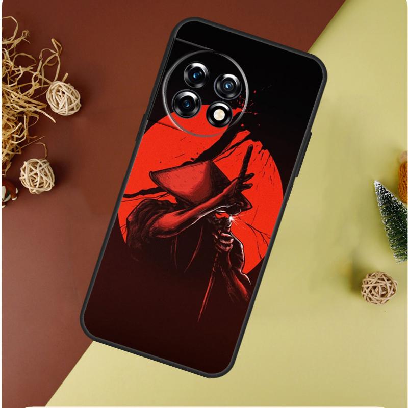 Japanese Samurai Warrior For OnePlus 13 13R 12 12R 11 9 10 Pro 8T 9RT 10T 10R Nord 4 CE 2 3 Lite N20 N30 Phone Case